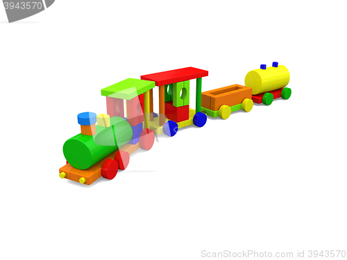 Image of Happy toy train