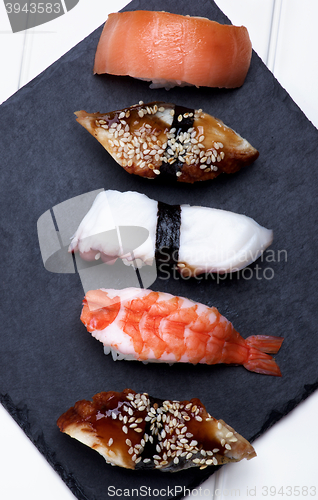 Image of Various Sashimi Sushi