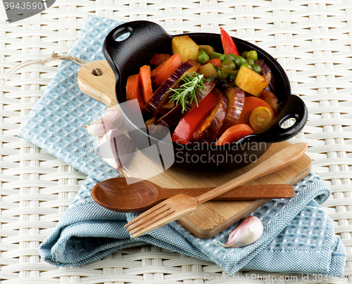 Image of Colorful Vegetables Ragout