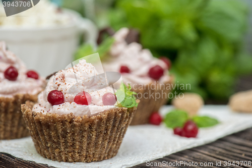 Image of Homemade dessert from cottage cheese