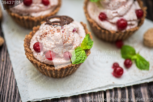 Image of Homemade dessert from cottage cheese