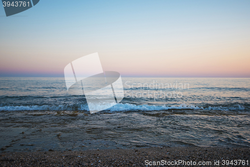 Image of Alanya in the evening