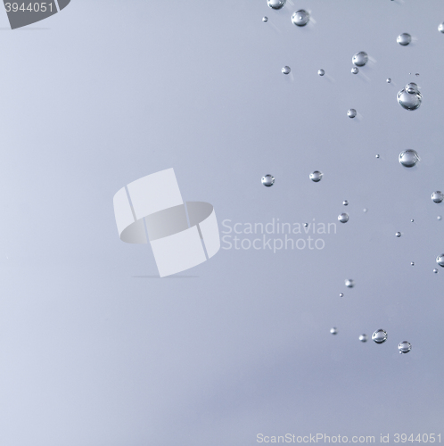 Image of Air bubbles in the water