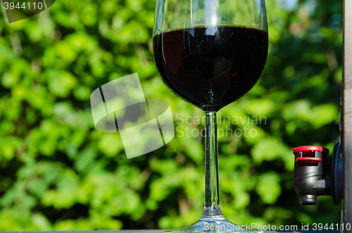 Image of Red wine from a Bag-in-Box