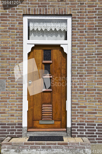 Image of Wooden door, Netherlands