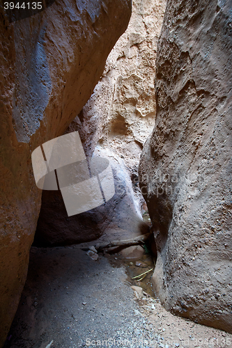 Image of Scenic landscape in Dades Gorges, Atlas Mountains, Morocco