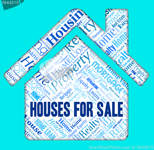 Image of Houses For Sale Means Residential Homes And Property