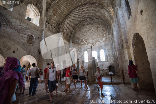 Image of inside St. Nicholas church in Demre, Turkey