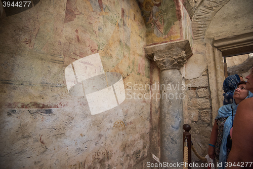 Image of Fresco in the Church of St. Nicholas in Demre, Turkey