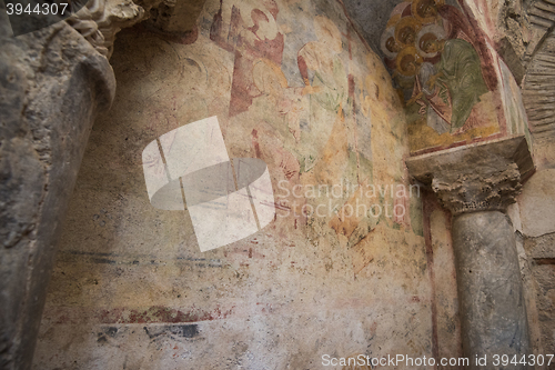 Image of Fresco in the Church of St. Nicholas in Demre, Turkey