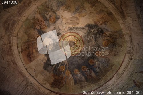 Image of Fresco in the Church of St. Nicholas in Demre, Turkey