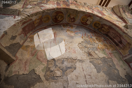 Image of Fresco in the Church of St. Nicholas in Demre, Turkey