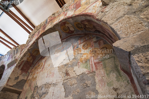 Image of Fresco in the Church of St. Nicholas in Demre, Turkey