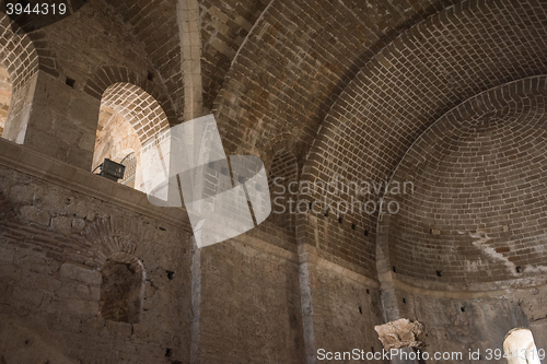 Image of inside St. Nicholas church in Demre, Turkey