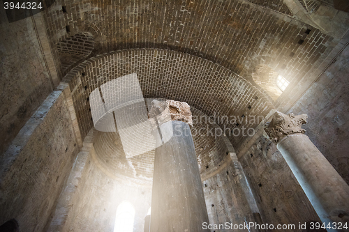 Image of inside St. Nicholas church in Demre, Turkey