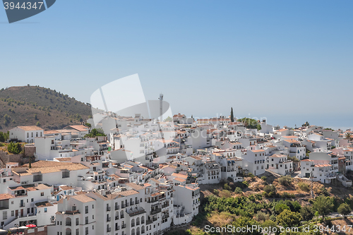 Image of View over the town of Frigiliana, Spain