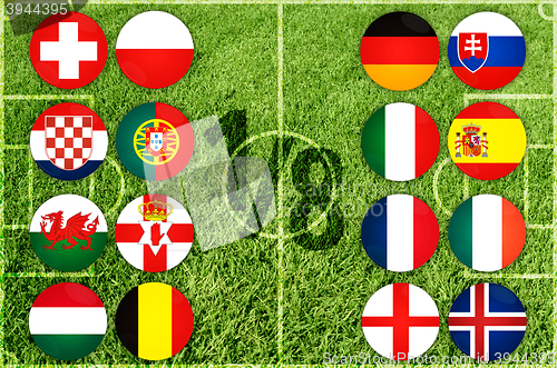 Image of Euro country flags