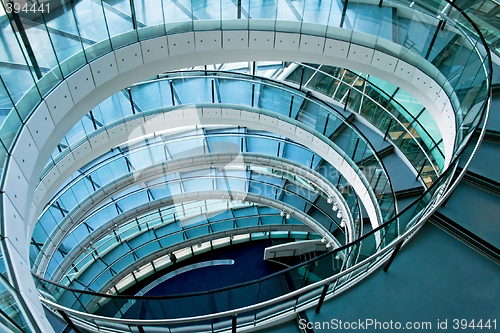 Image of Oval stairway