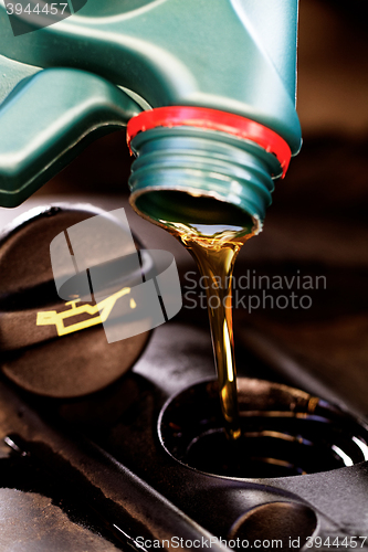 Image of Fresh motor oil