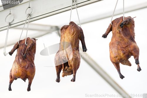 Image of Golden appetizer fried chicken for party and dinner