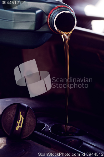 Image of Fresh motor oil