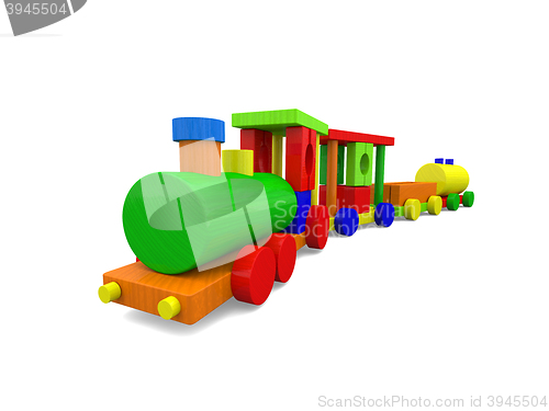 Image of Cute toy train