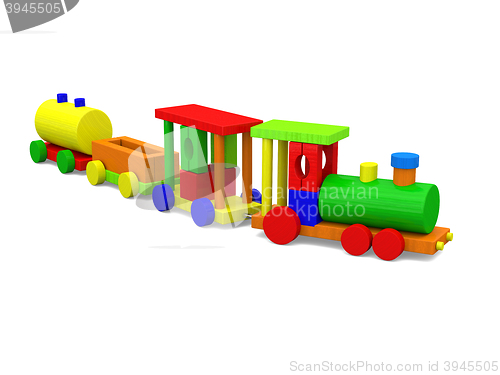 Image of Small toy train