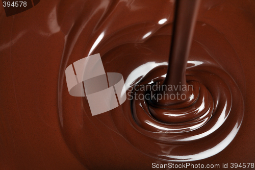 Image of chocolate flow
