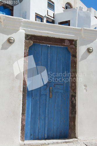 Image of Entrance in Emporio, Santorini, Greece