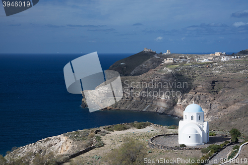 Image of Church at Santorini, Greece