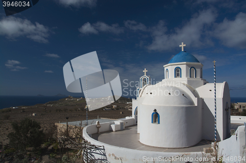 Image of Church at Santorini, Greece