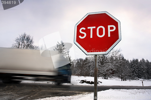 Image of Stop sign