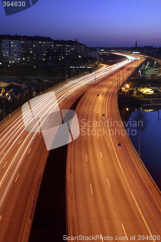 Image of  cars at night