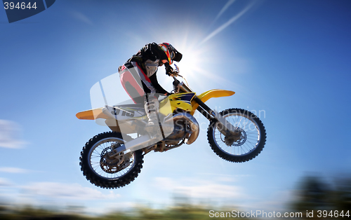 Image of flying moto