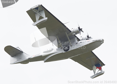 Image of LEEUWARDEN, NETHERLANDS - JUNE 11: Consolidated PBY Catalina in 