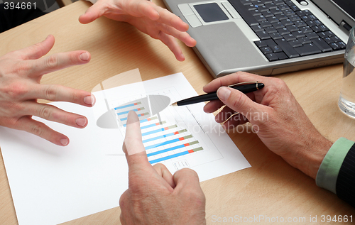 Image of Business people planning