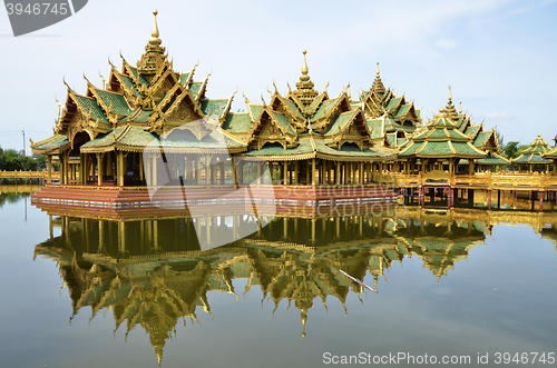 Image of Pavilion of the Enlightened in Ancient city in Bangkok