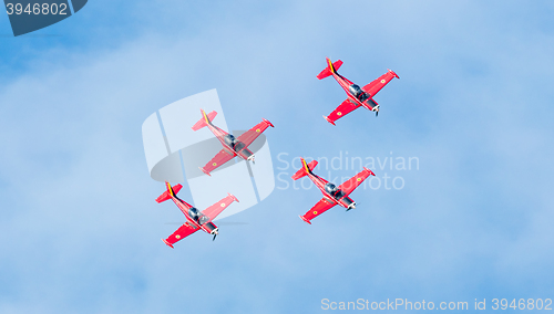 Image of LEEUWARDEN, THE NETHERLANDS - JUNE 10, 2016: Belgium Red Devils 