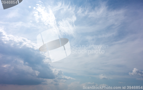 Image of dark rainy sky