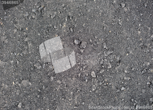 Image of new asphalt texture