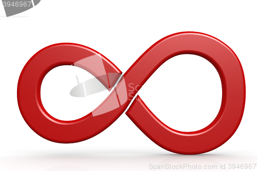 Image of Red infinity symbol