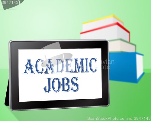 Image of Academic Jobs Indicates Computer Knowledge And Books