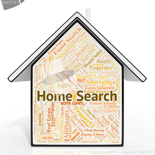 Image of Home Search Indicates Compare Residence And Researcher