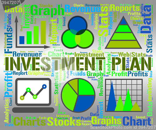 Image of Investment Plan Represents Investments Proposal And Savings