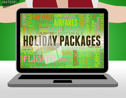 Image of Holiday Packages Indicates Fully Inclusive And Getaway