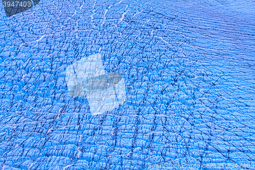 Image of Arctic glacier. Ice and cold. area Novaya Zemlya
