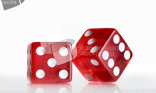 Image of Two red dices