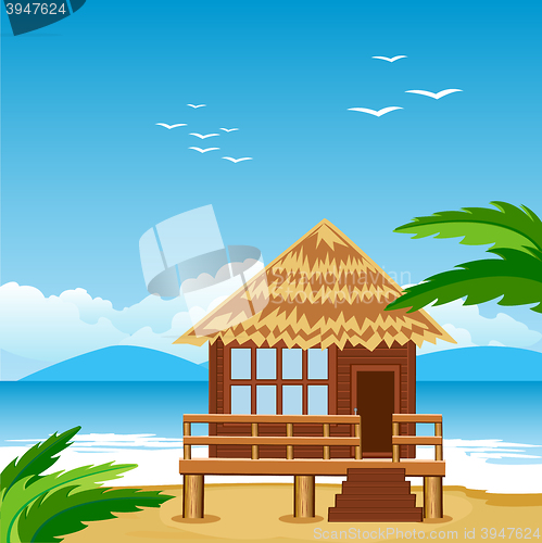 Image of Lodge on beach