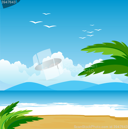 Image of Tropical landscape