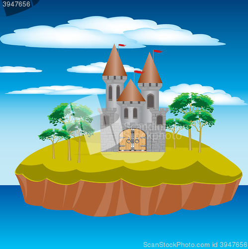 Image of Fortress on island
